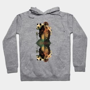 Panda Reflections Hoodie